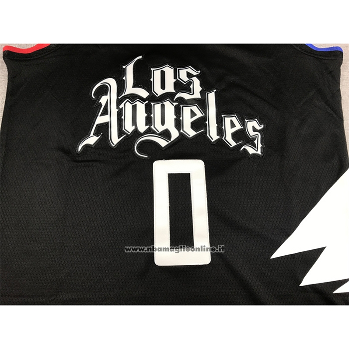 Maglia Los Angeles Clippers Russell Westbrook #0 Statement 2022-23 Nero